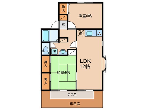 ロイヤルシャトー　C棟の物件間取画像